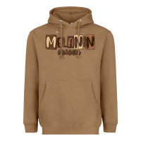Toasted Coconut melanin queen Heavyweight Hoodie - MaliasSmallBusiness