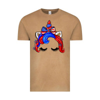 Vintage Camel 4th of july unicorn Vintage Tee - Zillion Design Studio