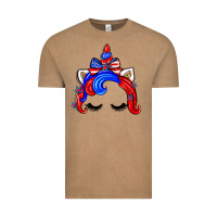 Vintage Coffee 4th of july unicorn Vintage Tee - Zillion Design Studio
