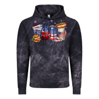Cloud Black 4th of july coffee cups Vintage Hoodie - texasbilliewilder