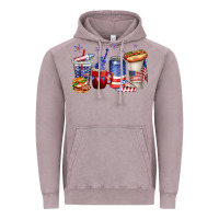 Vintage Zinc 4th of july coffee cups Vintage Hoodie - texasbilliewilder