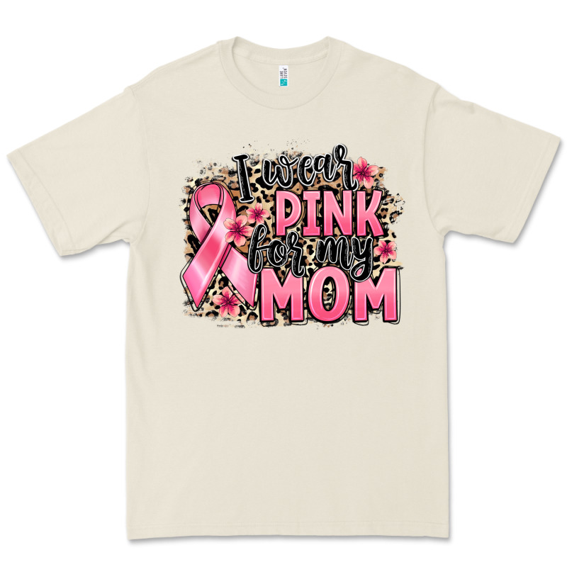 I Wear Pink For My Mom Premium Tee by BarkalooDesign | Teevron