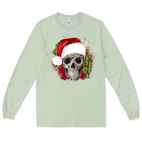 Matcha skull Christmas cactus Long Sleeve Tee - JahusDesignShop