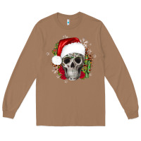Toasted Coconut skull Christmas cactus Long Sleeve Tee - JahusDesignShop