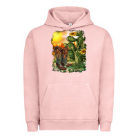 Pigment Salmon western boots with cactus and desert Urban Hoodie - RanaPortraitStore