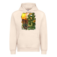 Sandshell western boots with cactus and desert Urban Hoodie - RanaPortraitStore