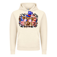 Vintage Artic 4th of july cow Vintage Hoodie - texasbilliewilder