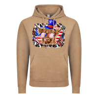 Vintage Coffee 4th of july cow Vintage Hoodie - texasbilliewilder