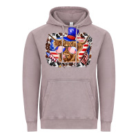Vintage Zinc 4th of july cow Vintage Hoodie - texasbilliewilder
