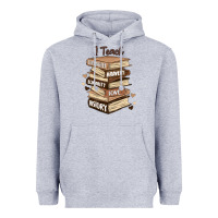 Heather Grey i teach strength bravery equality love history Heavyweight Hoodie - MaliasSmallBusiness