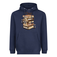 Navy i teach strength bravery equality love history Heavyweight Hoodie - MaliasSmallBusiness