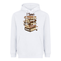 White i teach strength bravery equality love history Heavyweight Hoodie - MaliasSmallBusiness