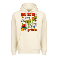 Sandshell roaring into 4th grade Premium Hoodie - BundleAndBundleShop