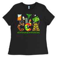 Black cca  countinuing care assistant juneteenth Ladies Tee - AdoDesignShop