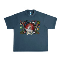 Midnight Navy be joy ful Urban Heavy Tee - CowhideDigitalArt