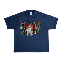 Navy be joy ful Urban Heavy Tee - CowhideDigitalArt