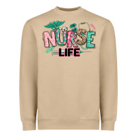Mushroom nurse life Heavyweight Sweatshirt - texasbilliewilder
