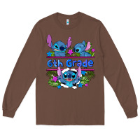 Chestnut preview flower stitch 6 th grade Long Sleeve Tee - AdoDesignShop