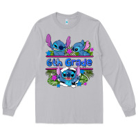 Moon Dust preview flower stitch 6 th grade Long Sleeve Tee - AdoDesignShop