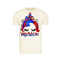 Vintage Arctic 4th of july 'merica unicorn Vintage Tee - Zillion Design Studio