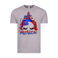 Vintage Zinc 4th of july 'merica unicorn Vintage Tee - Zillion Design Studio