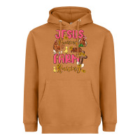 Meerkat jesus praising and farm raising Heavyweight Hoodie - MaliasSmallBusiness