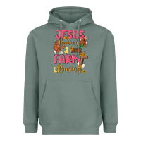 Sage jesus praising and farm raising Heavyweight Hoodie - MaliasSmallBusiness