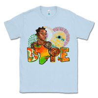 Dusty Blue dope juneteenth Classic Tee - AdoDesignShop