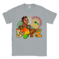Heather Grey dope juneteenth Classic Tee - AdoDesignShop
