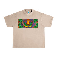 French Oak life is better around the campfire license plate Urban Heavy Tee - BarkalooDesign