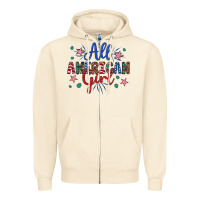 Sandshell all american girl Zipper Hoodie - Artiststas