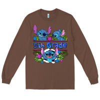 Chestnut preview flower stitch 5th grade Long Sleeve Tee - AdoDesignShop