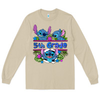 Mushroom preview flower stitch 5th grade Long Sleeve Tee - AdoDesignShop