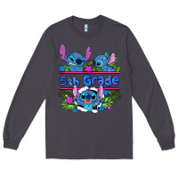 Smoke preview flower stitch 5th grade Long Sleeve Tee - AdoDesignShop