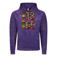 Cloud Purple 1865 juneteenth Vintage Hoodie - Zillion Design Studio