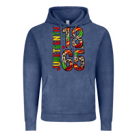 Vintage Denim 1865 juneteenth Vintage Hoodie - Zillion Design Studio