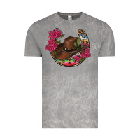 Cloud Rock western serape horseshoe Vintage Tee - RanaPortraitStore