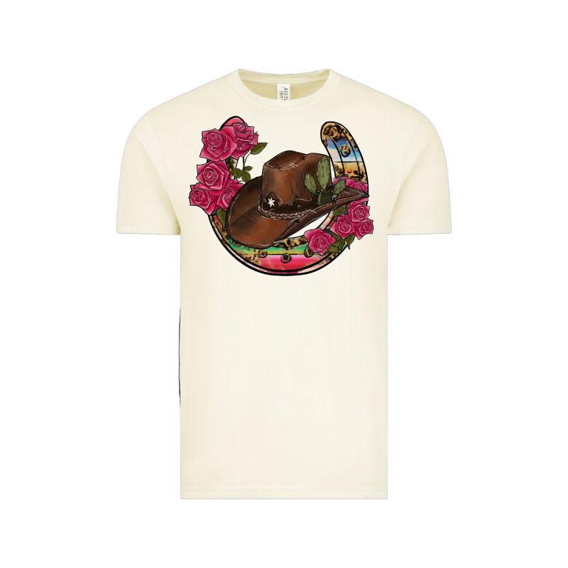 Western Serape Horseshoe Vintage Tee by RanaPortraitStore | Teevron
