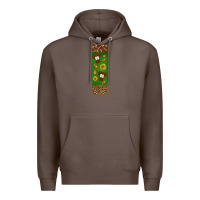 Coffee American football dad pen wrap Premium Hoodie - BundleAndBundleShop