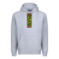 Heather Grey American football dad pen wrap Premium Hoodie - BundleAndBundleShop