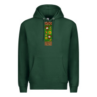 Sports Green American football dad pen wrap Premium Hoodie - BundleAndBundleShop