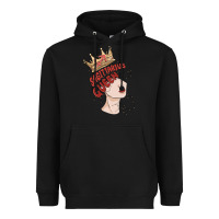 Black sagittarius queen Heavyweight Hoodie - MaliasSmallBusiness