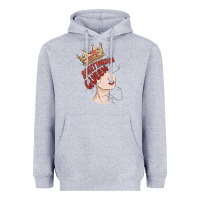 Heather Grey sagittarius queen Heavyweight Hoodie - MaliasSmallBusiness
