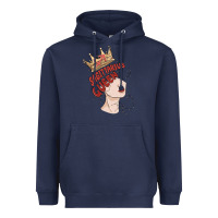 Navy sagittarius queen Heavyweight Hoodie - MaliasSmallBusiness
