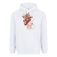 White sagittarius queen Heavyweight Hoodie - MaliasSmallBusiness