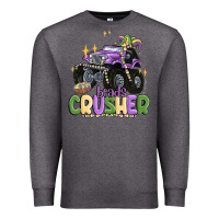 Charcoal Heather beads crusher Premium Sweatshirt - MaliasSmallBusiness