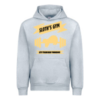 Heather Grey Sloth s Gym Urban Hoodie - Bettercallsaul