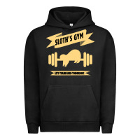 Pigment Black Sloth s Gym Urban Hoodie - Bettercallsaul