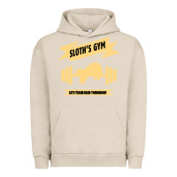 Pigment French Oak Sloth s Gym Urban Hoodie - Bettercallsaul
