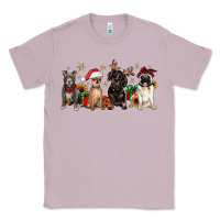 Lilac christmas chihuahua pitbull pug dachshund Classic Tee - JahusDesignShop